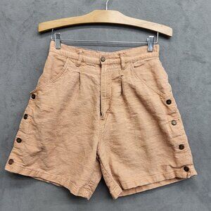 Expedition‎ Clothing Company Women's Size 11 Ramie Blend Shorts Buttons